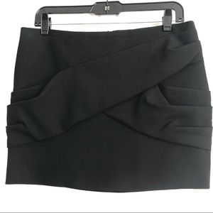 Maje Black mini skirt
